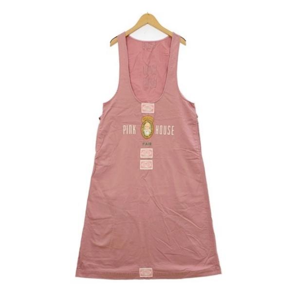 PINK HOUSE キューピー ワンピース ジャンパースカート PINK HOUSE キューピー ワンピース ジャンパースカート