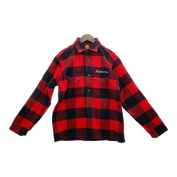 HUMAN MADE WOOL OVERSHIRT ウールオーバーシャツ 美品 HUMAN MADE WOOL OVERSHIRT ウールオーバーシャツ 美品