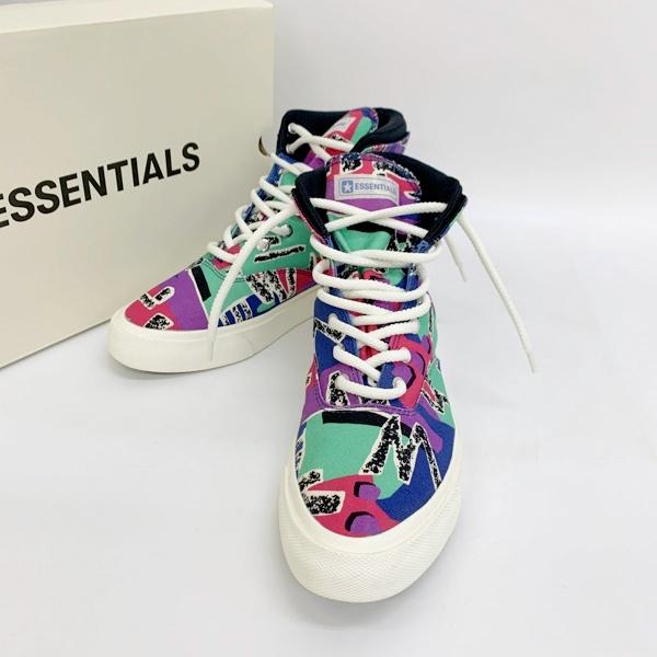 FOG ESSENTIALS CONVERSE エッセンシャルズ サイケ柄 総柄 ハイカット  