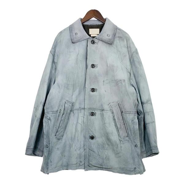 YOKE CUT-OFF LEATHER CAR COAT カットオフ レザー カーコート YOKE CUT-OFF LEATHER CAR COAT カットオフ レザー カーコート