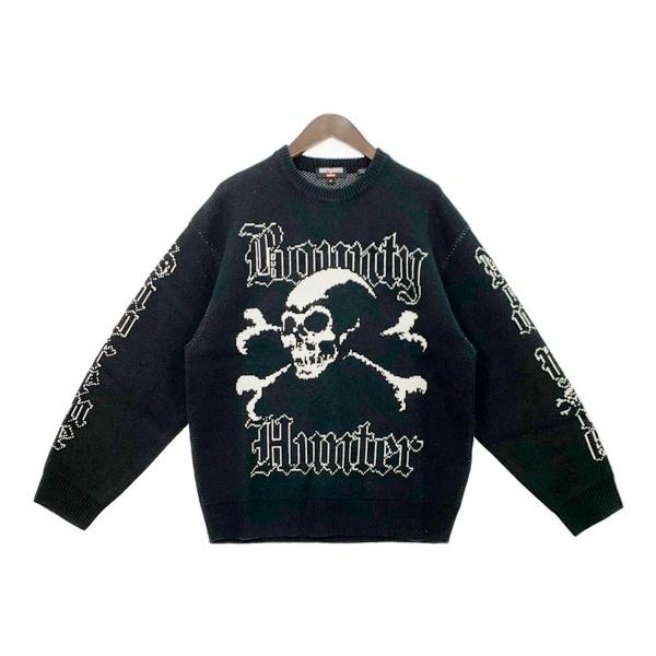 Supreme BOUNTY HUNTER 23AW スカル ボーン ロゴ ニット セーター 美品 