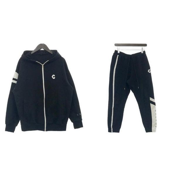Cronos CRONOS FACING LOGO ZIP HOODIE LINE LONGPANTS Cronos CRONOS FACING LOGO ZIP HOODIE LINE LONGPANTS