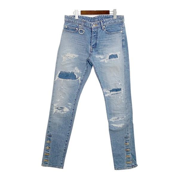 パトリオット MLVINCE ダメージ加工 リペア加工 ジーンズ デニムパンツ 