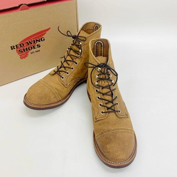 RED WING 8083 Iron Ranger アイアンレンジャー ワークブーツ シューズ スエード USA製 箱付き メンズ US9.5 27.5cm ブラウン レッドウィング 靴 DF11288□ : 1-240001630773 : サンステップ Yahoo!店 - 通販 - Yahoo!ショッピング RED WING 8083 Iron Ranger アイアンレンジャー ワークブーツ シューズ スエード USA製 箱付き メンズ US9.5 27.5cm ブラウン レッドウィング 靴 DF11288□ : 1-240001630773 : サンステップ Yahoo!店 - 通販 - Yahoo!ショッピング