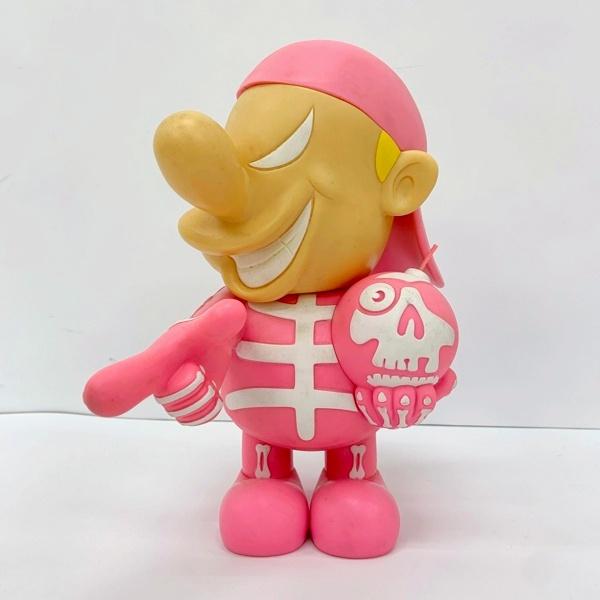 BALZAC Ｘ TWIM フィギュア バルザック トゥウィム トゥイム スカルスーツボマー 限定コラボアイテム ピンク 置物 DF19493■