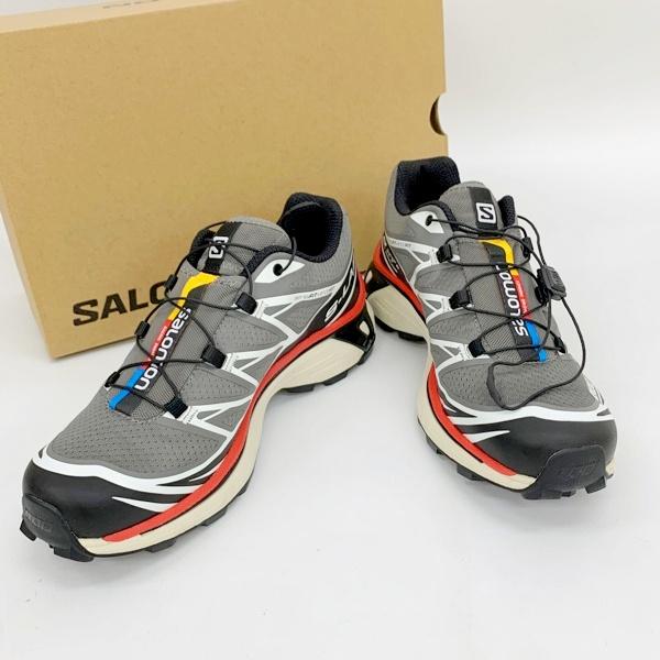 SALOMON XT-6 472932 ローカット スニーカー シューズ 美品 アウトドア 