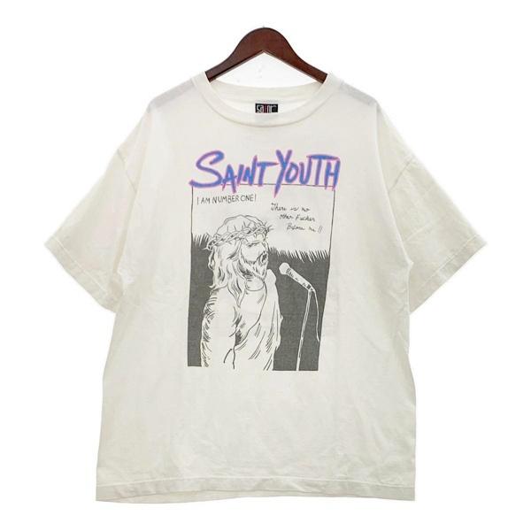 SAINT MICHAEL 22AW SAINT YOUTH プリント Tシャツ 半袖カットソー SM 
