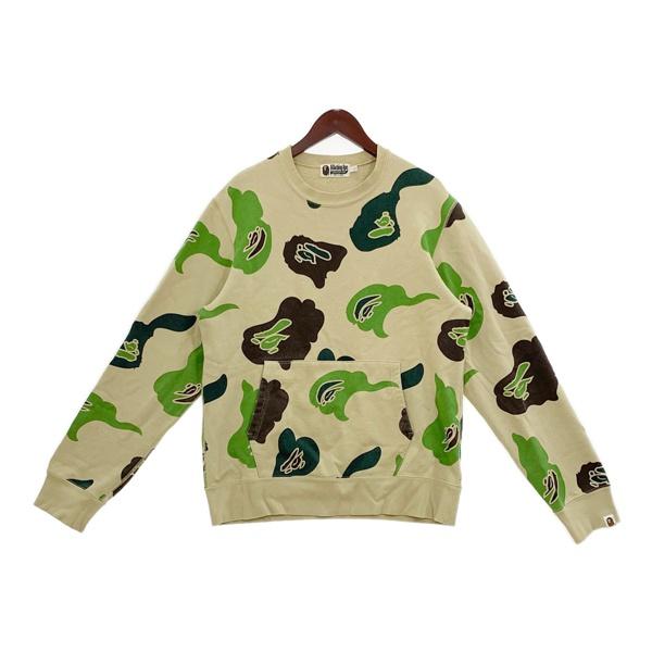 A BATHING APE アベイシングエイプ DEF CAMO CREWNECK カモ柄 