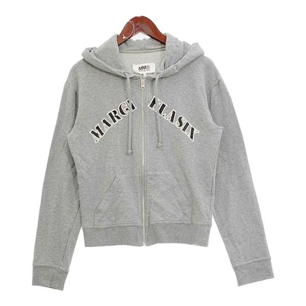 Maison Margiela メゾンマルジェラアシンメトリージップ パーカー MM6 エムエムシックス マルジェラ アシンメトリー ジップ