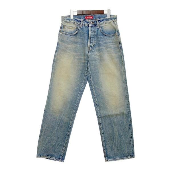 Supreme Distressed Loose Fit Selvedge Jean ディストレス Supreme Distressed Loose Fit Selvedge Jean ディストレス