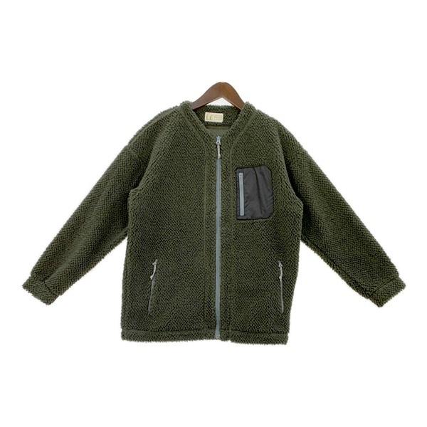 MARMOT - Marmot(マーモット) ブルゾン サイズM レディース美品  - カーキ 長袖/ジップアップ/春/秋 Marmot マーモット Ws Boa Coat Cardigan ボアジャケット