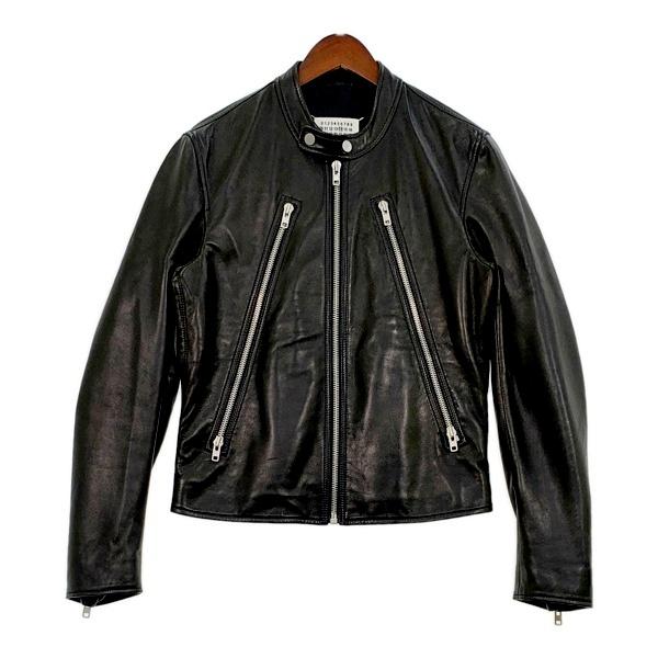 MM6 Maison Margiela 八の字シングルライダースジャケット