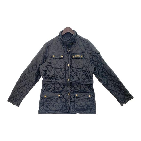 Barbour キルティング ジャケット ブルゾン ベルト付き 裏地 Barbour キルティング ジャケット ブルゾン ベルト付き 裏地