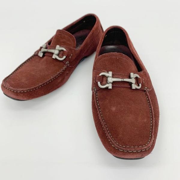 FERRAGAMO サルヴァトーレフェラガモ Driving Shoes スエード