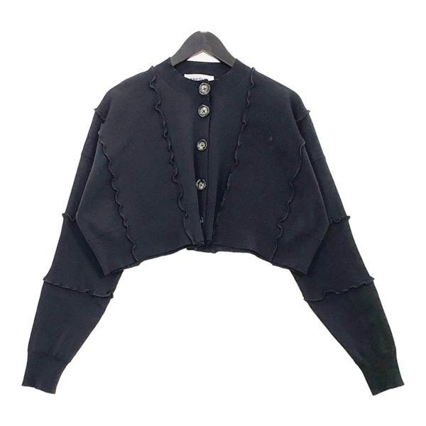 極美品　enfold カーディガン　ネイビー　ウール　38 enfold ENFOLD(エンフォルド) LAYERED CARDIGAN - COLDBECK ONLINE（コール