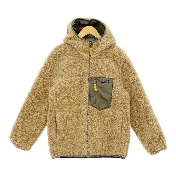 patagonia Ready Freddy Hoody リバーシブル フリース ボア ジャケット ブルゾン フーディ レディース XLサイズ ベージュ カーキ パタゴニア アウター IL13069■ patagonia Ready Freddy Hoody リバーシブル フリース ボア ジャケット ブルゾン フーディ レディース XLサイズ ベージュ カーキ パタゴニア アウター IL13069■