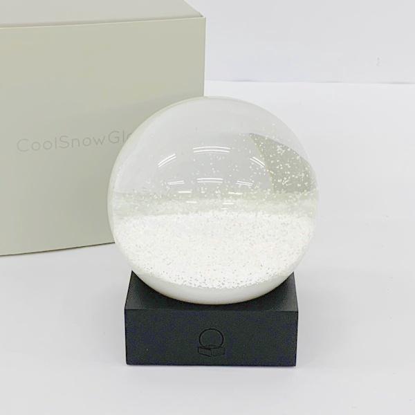 CoolGlobes スノードーム クールスノーグローブ ホワイト Cool Snow Globes クールスノーグローブ スノードーム オブジェ スノー