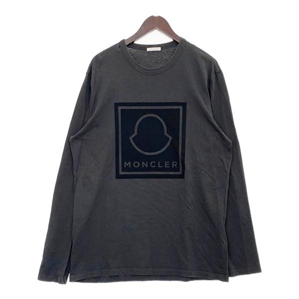 MONCLER ブラック 長袖カットソーXL