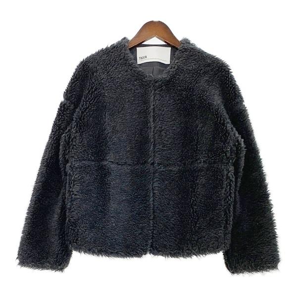 TICCA ティッカ ウールファーショートコート ジャケット ノー