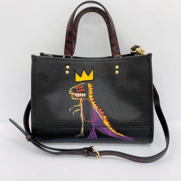 COACH BASQUIAT コラボ 2WAY トートバッグ ショルダーバッグ カバン 未  