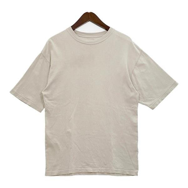 CIOTA シオタ Tシャツ カットソー 半袖 スビンコットン 30/2吊天竺 CSLM-108M メンズ サイズ4 ベージュ トップス DM19861■