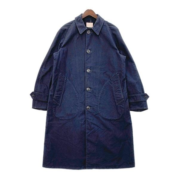 BONCOURA モールスキン コート ステンカラーコート 羽織り 古着