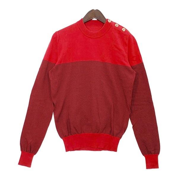 Maison Margiela メゾンマルジェラ ボーダー クルーネック ニット 