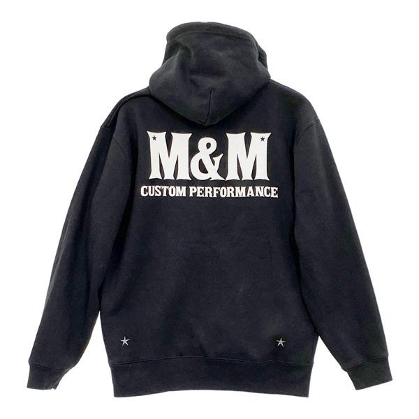 エムアンドエム M&M CUSTOM PERFORMANCE バックプリント プルオーバー