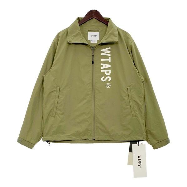 【美品】WTAPS ナイロンダウンジャケット パーカー 古着 刺繍ロゴ 01 美品】WTAPS ナイロンダウンジャケット パーカー 古着 刺繍ロゴ 01