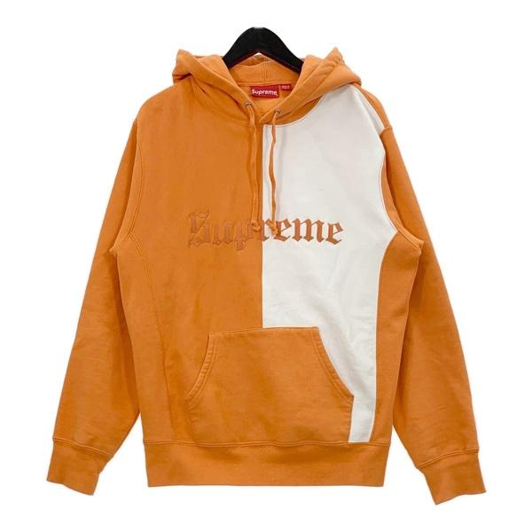 Supreme 17AW Split Old English Hooded Sweatshirt パーカー  