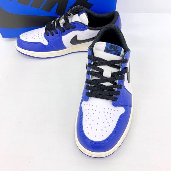 シューズ(男性用) NIKE AIR JORDAN 1 RETRO LOW OG JORDAN BRAND AIR JORDAN 1 RETRO LOW OG WHITE/BLACK-GAME