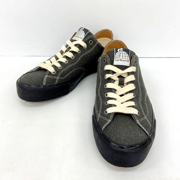 Last Resort AB ラストリゾート・エービー スニーカー VM003 CANVAS LO GRAPHITE/BLACK メンズ 28ｃｍ グレー系 靴 DF19755■