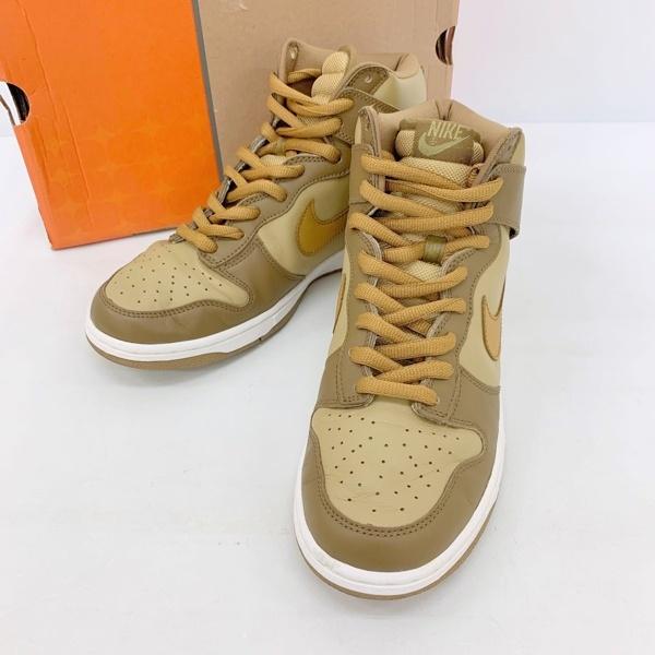 NIKE（ナイキ） スニーカー シューズ 観賞用 DUNK HIGH HAY MAPLE