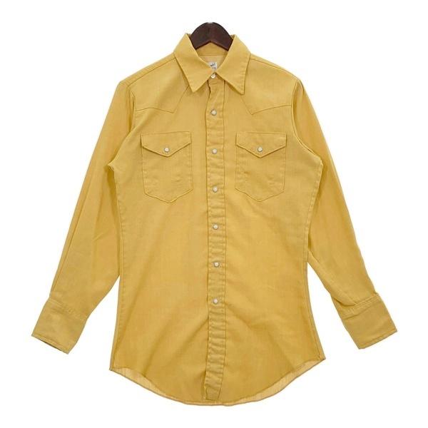 Wrangler ラングラー 60s 60年代 ウエスタンシャツ 長袖 USA製
