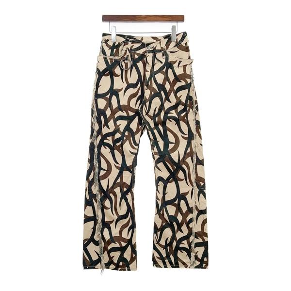 brain dead トライバルカモ カーゴパンツ L brain dead トライバルカモ カーゴパンツ L 2色展開】Backers