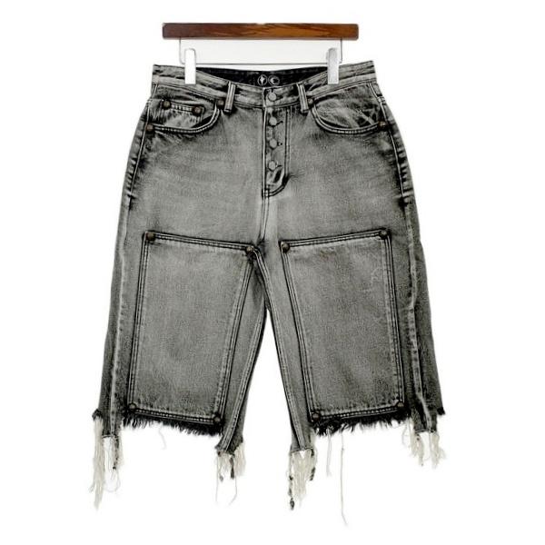 THUG CLUB（サグクラブ） DOUBLE KNEE DAMAGE SHORTS ダブルニー