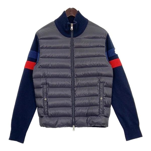 MONCLER（モンクレール） CARDIGAN TRICOT ニット切替 ダウン