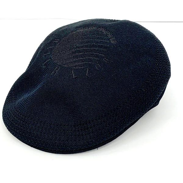 HELLRAZOR KANGOL ヘルレイザー カンゴール メッシュハンチング COIN EMBOSS TROPIC 504 VENTAIR（BLACK) メンズ Mサイズ ブラック 帽子 DF20016■