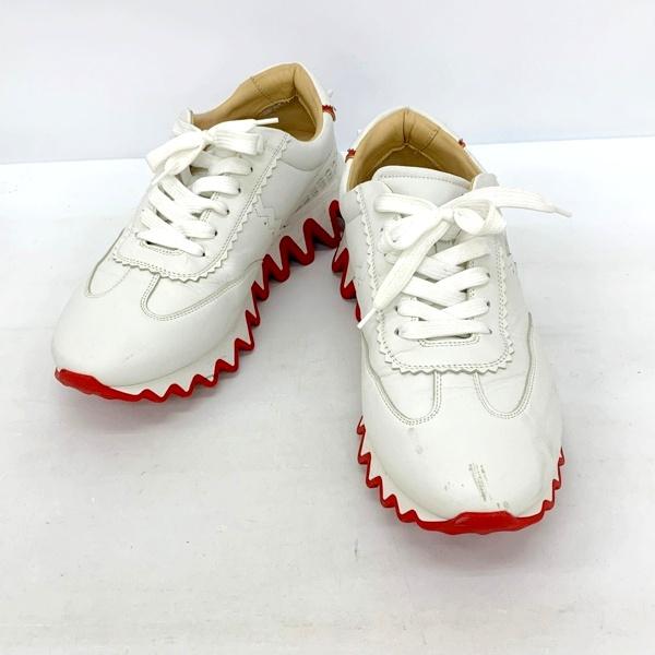 クリスチャンルブタン スニーカー ホワイト 43