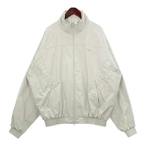 VETEMENTS ヴェトモン ナイロン ジャージ VETEMENTS（ヴェトモン） トラックジャケット ホワイト オーバルロゴ