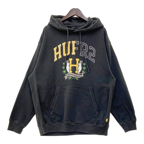 FR2 × HUF スウェット トレーナー HUF（ハフ） HUF FR2 エフアールツー ビッグロゴ パーカー フーディー