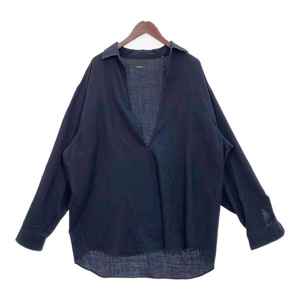 COMOLI（コモリ） ウールビエラ スキッパーシャツ 長袖シャツ W03