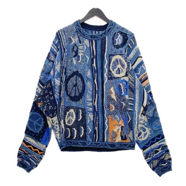 KAPITAL（キャピタル） ニット セーター 7G BORO GAUDY SWEATER ボロ