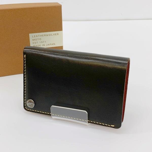 MOTO モト 手染めミドルウォレット 二つ折り 財布 サイフ W2D メンズ