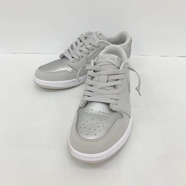 NIKE ナイキ スニーカー シューズ ローカット Air Jordan 1 Retro Low OG CZ0790-002 メンズ 26.5cm シルバー 靴 DF19754■