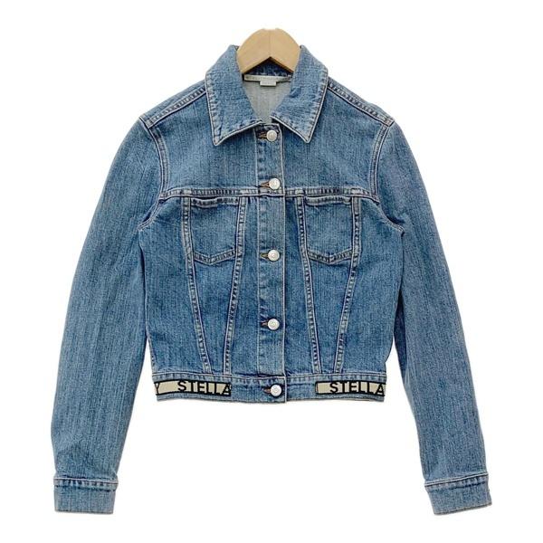 Stella McCartney ステラマッカートニー デニムジャケット  レディース Sサイズ相当 インディゴブルー アウター DL18477■