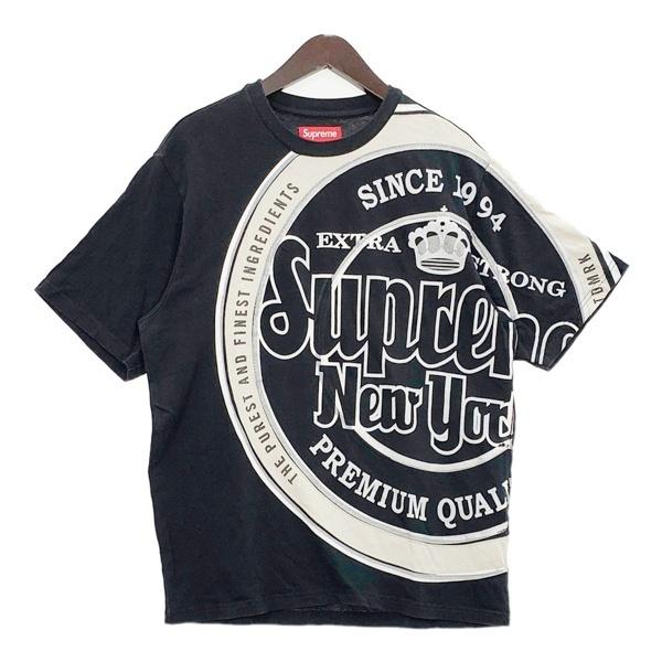 Supreme ラガーシャツ ブラック/ホワイト Supreme ラガーシャツ