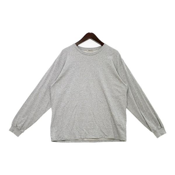 【新品未使用】AURALEE カットソー AURALEE（オーラリー） カットソー ロンT 長袖 Tシャツ LUSTER