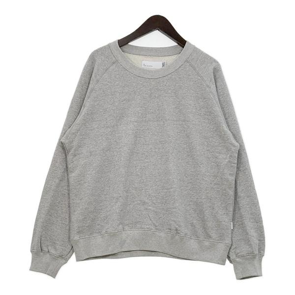 SO SHOP ＆ HOSTEL ソーショップアンドホステル トレーナー スウェット 長袖 裏毛 メンズ Lサイズ グレー トップス DM20331■