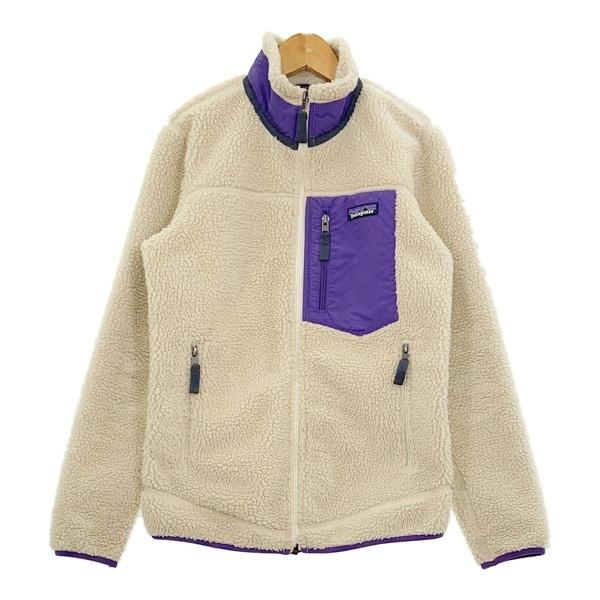 Patagonia パタゴニア フリース ボア ジャケット ブルゾン クラシックレトロX 23073FA15 レディース XSサイズ ベージュ アウター DL17858■